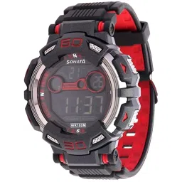 Sonata NP77009PP01 Digital Watch for Men image 1