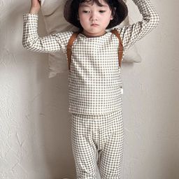 LULU & SKY Boys Checked Night suit-picture-30