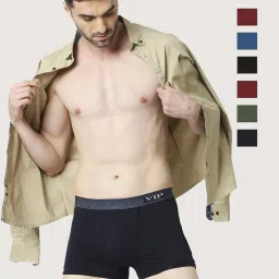 Vip Multicolored Skinny Fit Trunks - Pack Of 6 image 1