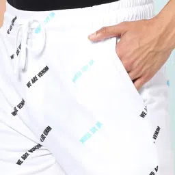 Ajile By Pantaloons White Cotton Slim Fit Printed Shorts image 4