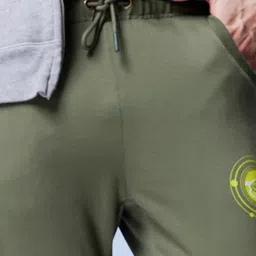 Bewakoof Official Cartoon Network Merchandise Green Loose Fit Printed Oversized Joggers image 4