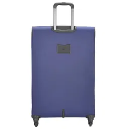 Tommy Hilfiger Navy 4 Wheel Large Soft Cabin Trolley - 48 cm image 4