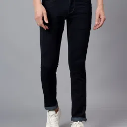Cantabil Dark Blue Regular Fit Jeans image 1
