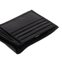 Levi's Black Leather Bi-Fold Wallet for Men image 5