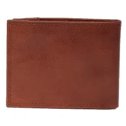 Levi's Brown Leather Bi-Fold Wallet for Men image 2