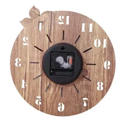 Romee Beige MDF Designer Wall Clock - Set of 1 image 3