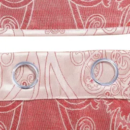 Romee Beige Polycotton 7 ft Door Curtains - Set of 2 image 3