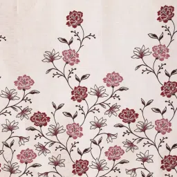 Romee Multicolor Polyester 7 ft Door Curtains - Set of 2 image 4