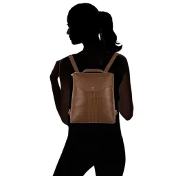 Baggit Brown Medium Backpack image 2