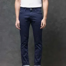 Rare Rabbit Blue Slim Fit Fit Solid Jeans-picture-37