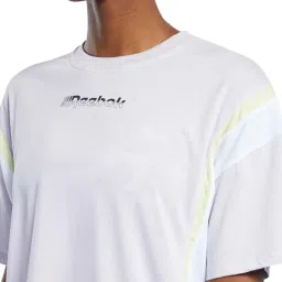 Reebok Lilac Frost WOR MYT Oversized Training T-Shirt image 4