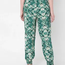 Vero Moda Green Printed Pants image 2