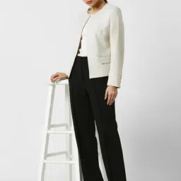 Van Heusen White Casual Jackets And Blazers image 4