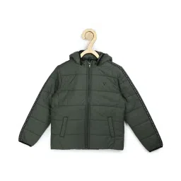 Allen Solly Junior Olive Quilted Jacket image 1