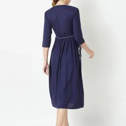 Miss Chase Navy Relaxed Fit Dress image 2