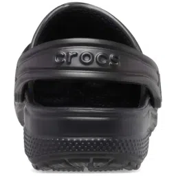 Crocs Kid's Classic Black Back Strap Clogs image 5