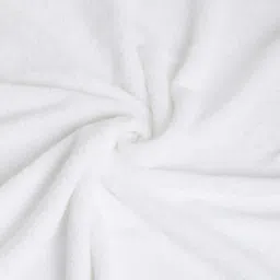 Spaces Solid White & Grey Cotton Bath Towels - Set of 2 image 5