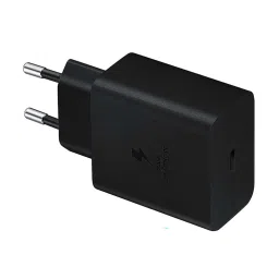 Samsung Original 45W Power Adapter with Type C to C Cable (EP-T4510NBNGIN, Black) image 1
