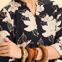 Vismay Floral Printed Kurti image 3