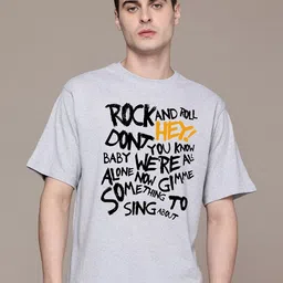 Moda Rapido Men Printed Applique T-shirt-picture-15