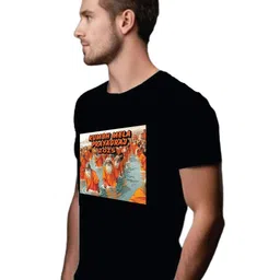 Tantra Men Printed Applique T-shirt image 2