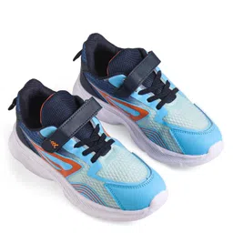 Pine Kids Sneakers with Velcro Closure - Navy image 2