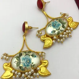 KGcreations Women Gold Earrings-picture-14