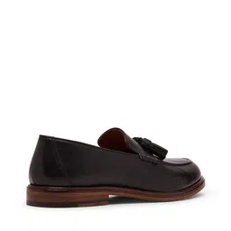 steve madden Men Carll Leather Tassel Loafers image 4