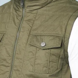 Urban Ranger by Pantaloons Olive Regular Fit Jacket image 4