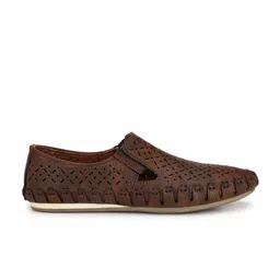 Mactree Men Brown Loafers image 2