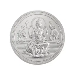 Bangalore Refinery Goddess Lakshmi 999 50gm Silver Coin-image-70
