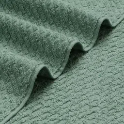 SPACES Green Cotton 400 GSM Bath Towel image 4