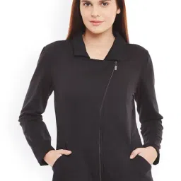 Belle Fille Black Regular Fit Jacket-picture-36