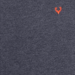 Allen Solly Navy Cotton Regular Fit Texture SweatShirt image 4