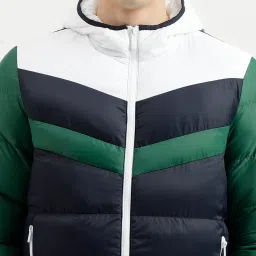 United Colors of Benetton Multicolor Regular Fit Puffer Jacket image 4