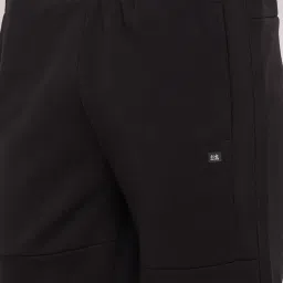 Okane Black Regular Fit Trackpants image 4