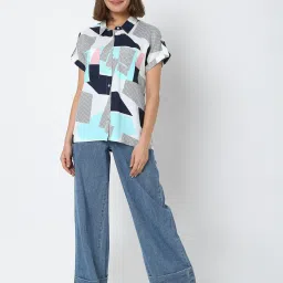 Vero Moda Multicolor Printed Shirt image 4