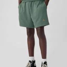 GAP Green Regular Fit Solid Shorts image 1