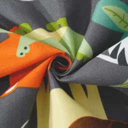 Klotthe Multicolor Cotton Blend 300 TC Double Bedsheet With 2 Pillow Covers image 4