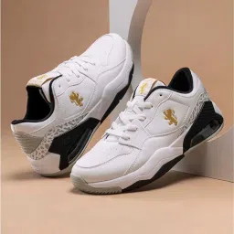 Red Tape Men's White Running Shoes image 1