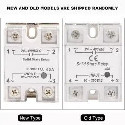 Multispan Three Pole Solid State Relay 40 Amp 80-250 V AC, SSR-40A image 2