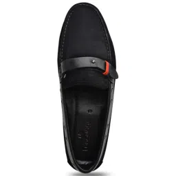 Language Shoes Men's Reggie Driver Black Loafers image 4