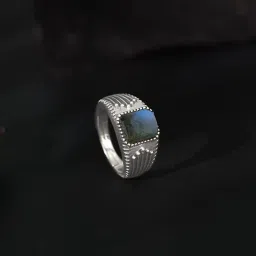 GIVA 925 Sterling Silver Ring for Men image 1