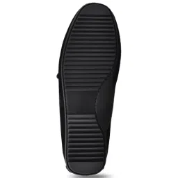 Language Shoes Men's Reggie Driver Black Loafers image 5