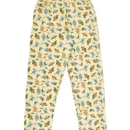 Kiddopanti Boys Sand Cotton Printed Regular Fit Pyjamas image 1