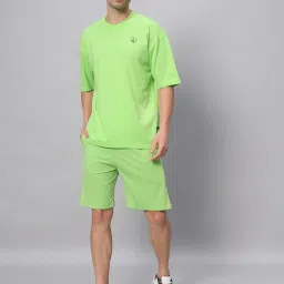 Griffel Green Cotton Loose Fit Co-Ord Set image 1