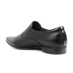 One8 Select By Virat Kohli Achiever Obsidian Black Formal Slip-Ons image 5