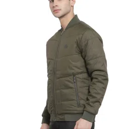 Pepe Jeans Green Regular Fit Quilted Jacket image 3