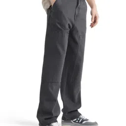 Rare Rabbit Grey Comfort Fit Solid Jeans image 3