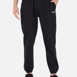 GRIFFEL Black Regular Fit Joggers image 1